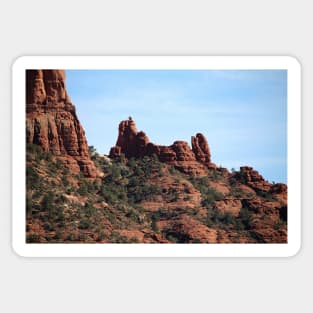 Snoopy Rock Sedona Sticker